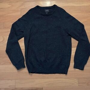 AE American Eagle | Classic Fit | Mens Navy | Long Sleeve Crew Neck Sweater | L